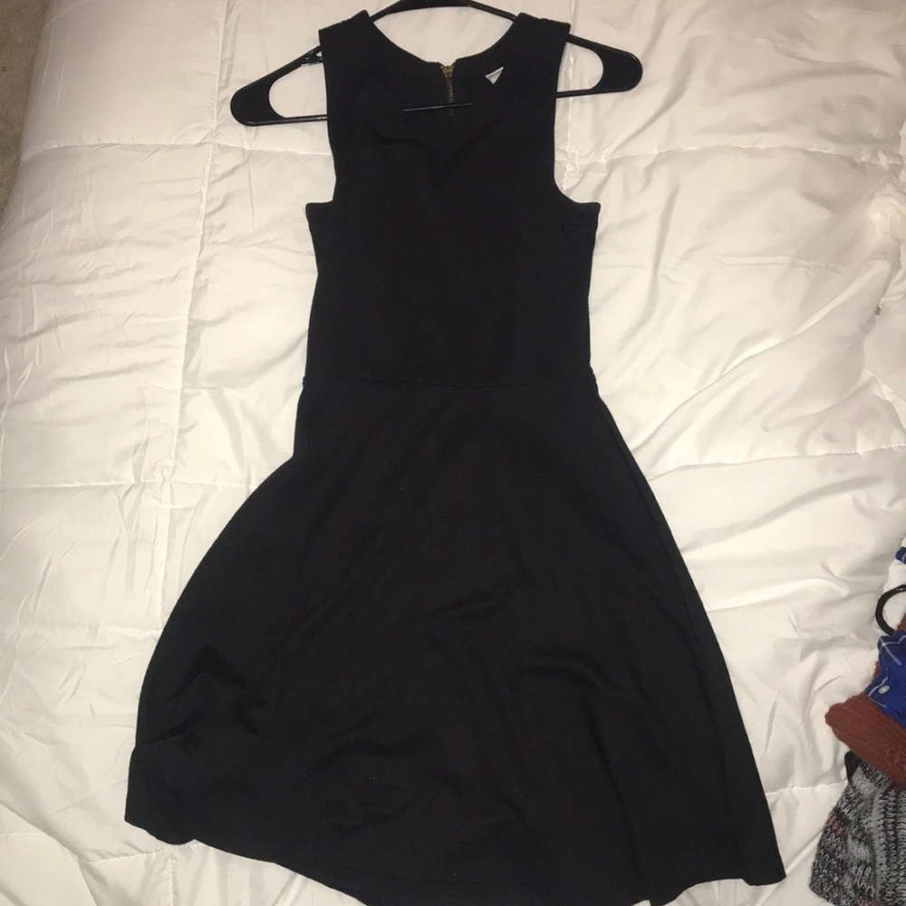Black Skater Dress: Size XS